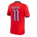 Engeland Marcus Rashford #11 Voetbalkleding Uitshirt WK 2022 Korte Mouwen